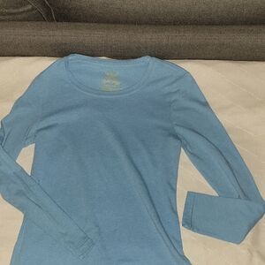 Fades Glory Sky Blue Long Sleeve Tee